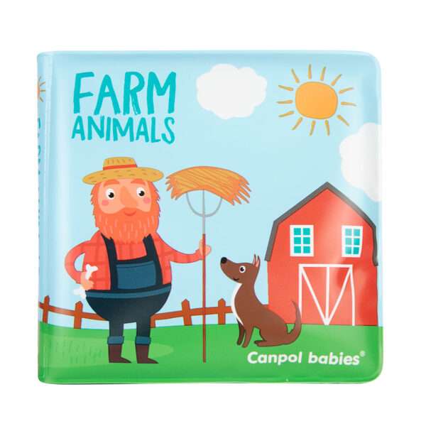 Grāmatiņa ar pīkstuli "Farm animals", 2/083, Canpol babies