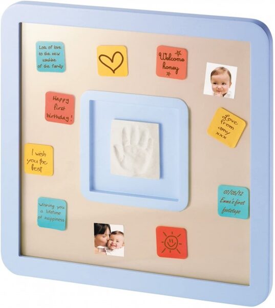 Baby art messages print frame, ziņojumu rāmis ar pēdiņas vai rociņas nospieduma izveidošanai (artikuls: 34120103)