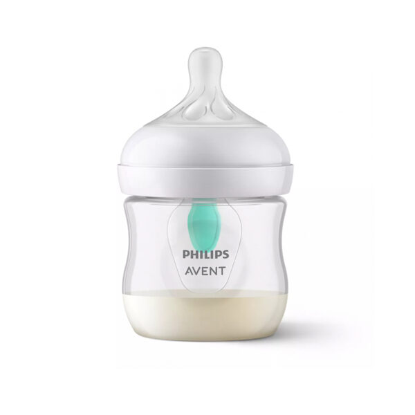 Philips Avent Natural response pudelītes ar AirFree vārstu 125 ml, ar knupi 0M+ , 670/01