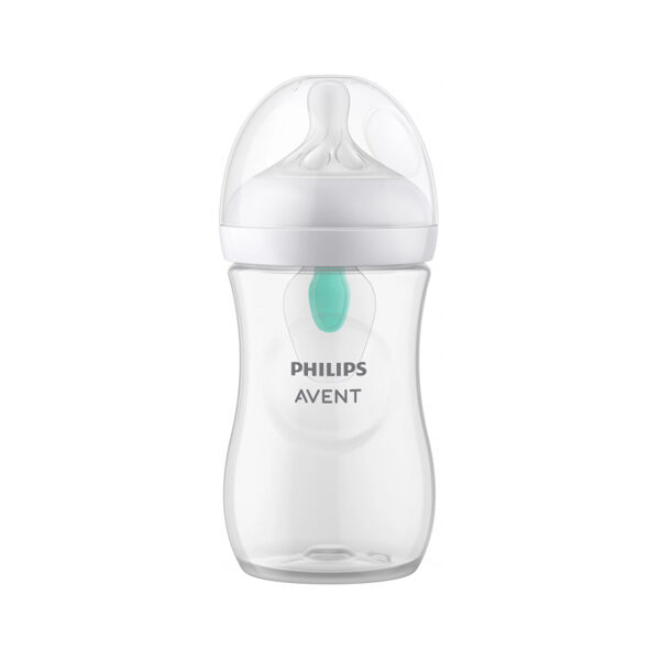 Philips Avent Natural response pudelītes ar AirFree vārstu 260 ml, ar knupi 1M+ , 673/01