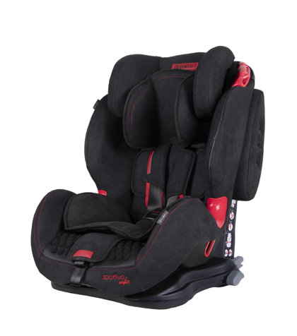 Autokrēsls Sportivo Isofix 9-36 kg, black